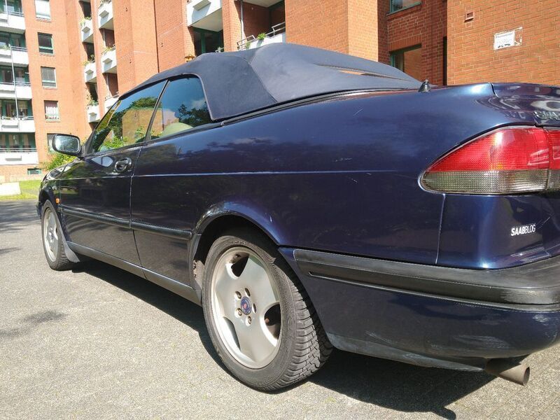 Gebraucht Saab 900 Cabriolet 150 PS (110 kW) 1996 Blau Cabrio