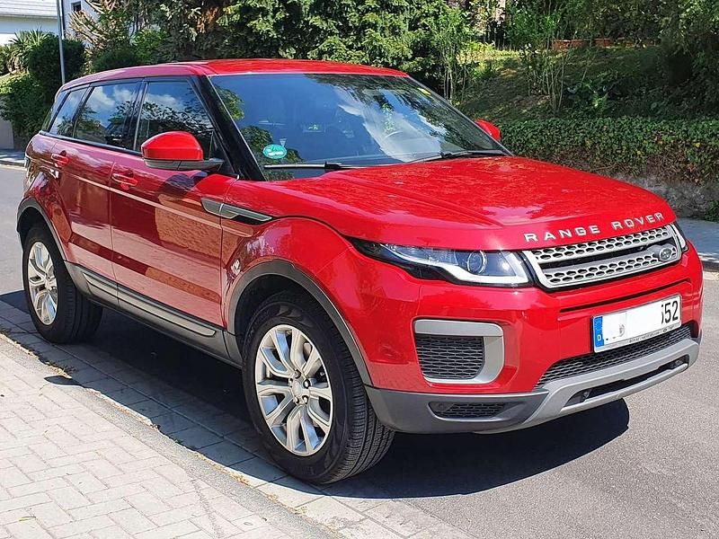 Rot Gebraucht 2016 Land Rover Range Rover evoque Pure SUV | 17.900 € (Etwas zu teuer) - Bild 1/4