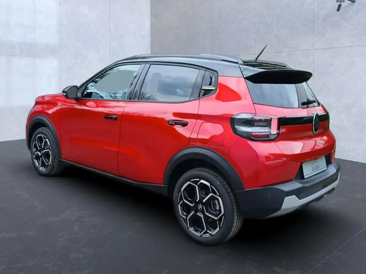 Nowe Citroën e-C3 83 kW (113 KM) 2026 Czerwony Hatchback