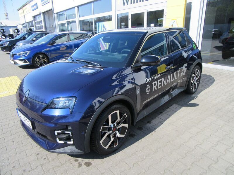 Blau Gebraucht 2024 Renault R5 Komfort Kleinwagen | 32.580 € (Fairer Preis) - Bild 1/4
