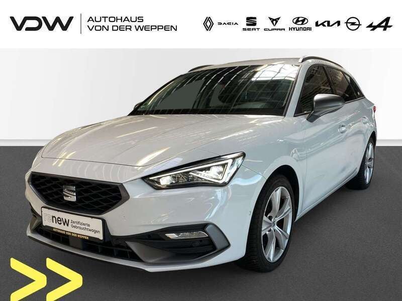 Nevada weiß Gebraucht 2023 Seat Leon 4Drive Kombi | 26.680 € (Fairer Preis) - Bild 1/4