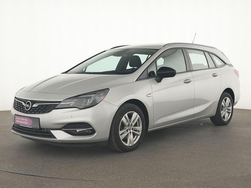 Silber Gebraucht 2021 Opel Astra Business Kombi | 15.195 € (Superpreis) - Bild 1/4