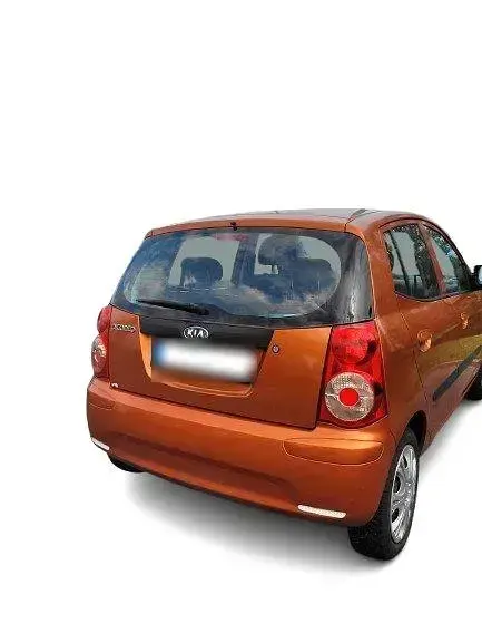 Gebraucht Kia Picanto Start 65 PS (47 kW) 2009 Orange Kleinwagen