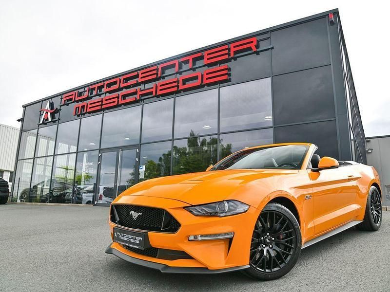 Tropicalorange metallic Gebraucht 2018 Ford Mustang GT Premium Cabrio | 47.790 € (Etwas zu teuer) - Bild 1/4