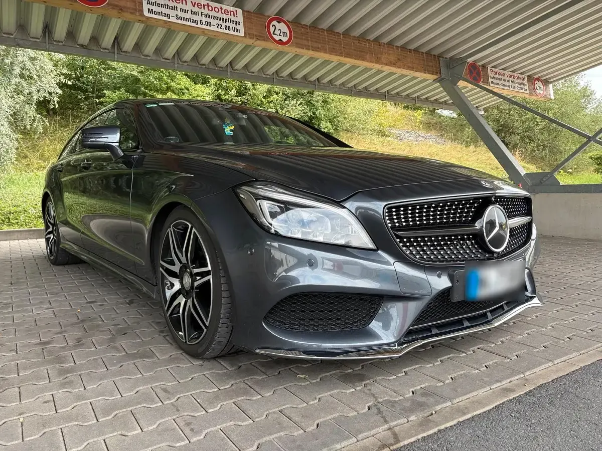 Gebraucht Mercedes CLS350 258 PS (189 kW) 2017 Grau Kombi