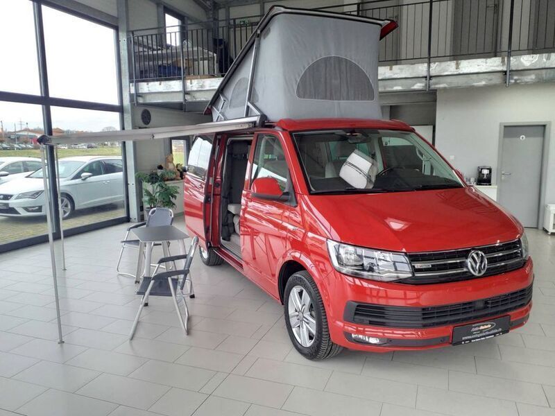 Rot Gebraucht 2016 VW T6 Ocean Van | 46.850 € - Bild 1/4