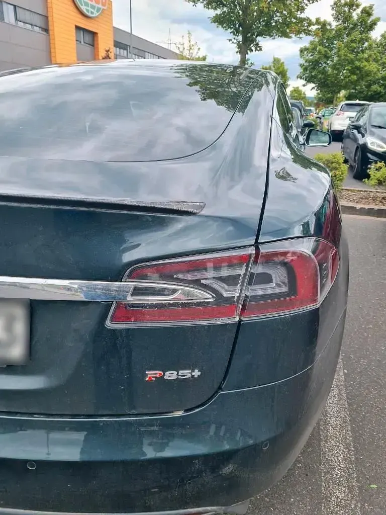 Gebraucht Tesla Model S 350 kW (476 PS) 2014 Grün Kleinwagen