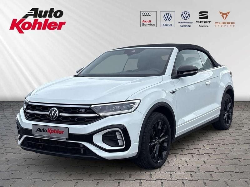 Gebraucht VW T-Roc Cabriolet Beats 150 PS (110 kW) 2022 Pure white (weiss) Cabrio