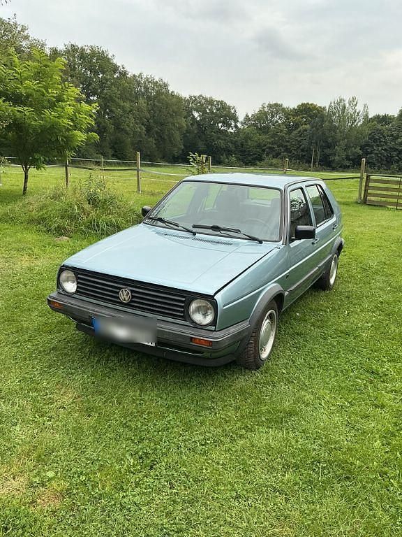 Blau Gebraucht 1989 VW Golf II Edition Kleinwagen | 6.900 € - Bild 1/4