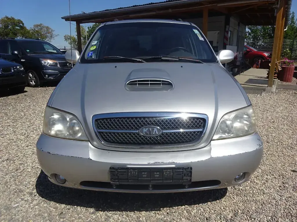 Gebraucht Kia Carnival EX 144 PS (105 kW) 2005 Grau Van / Kleinbus