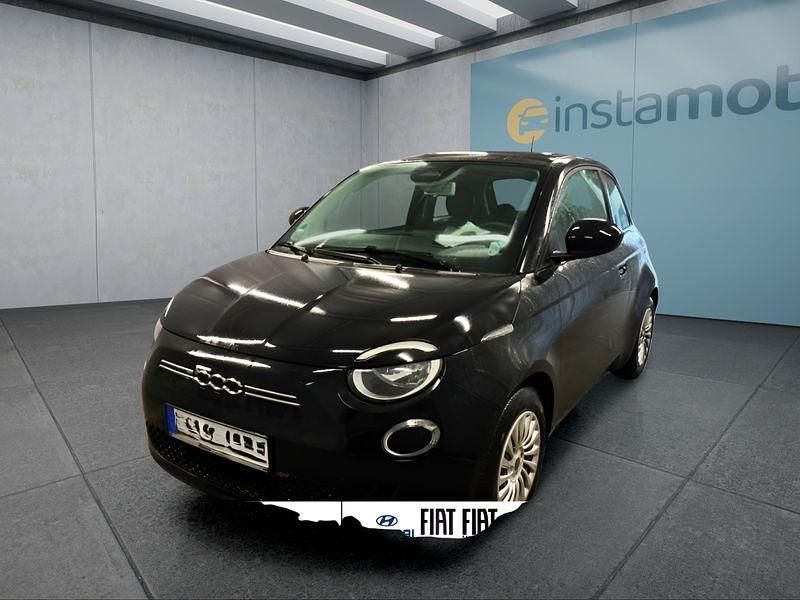 Schwarz Gebraucht 2021 Fiat 500e Action Kleinwagen | 14.149 € (Fairer Preis) - Bild 1/4