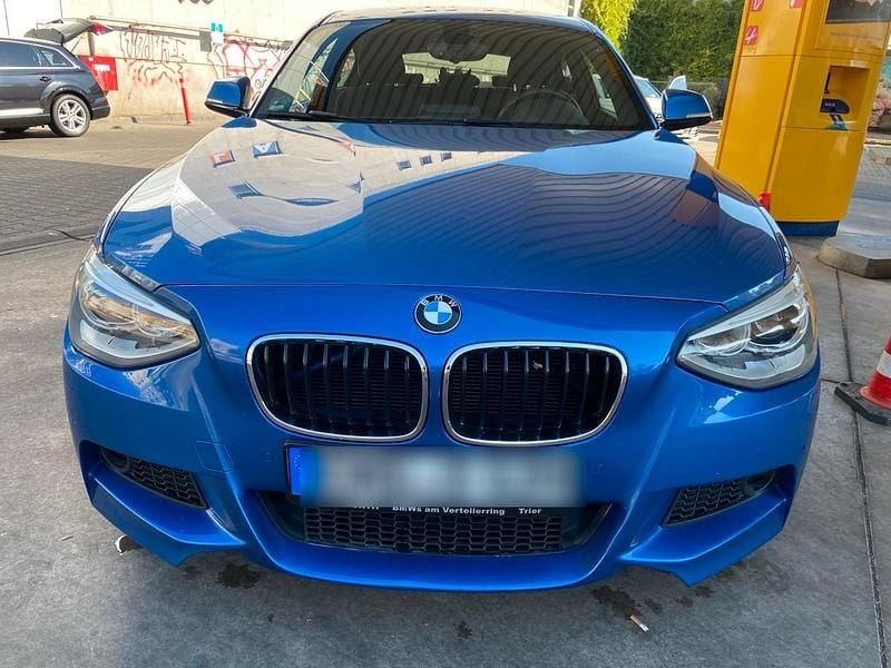 Blau Gebraucht 2013 BMW 125 Coupé M Sport Coupé | 9.500 € - Bild 1/4