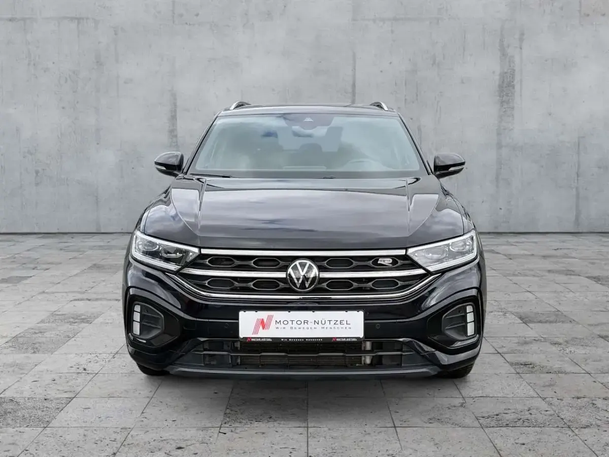 Gebraucht VW T-Roc R-line 110 PS (80 kW) 2023 Schwarz SUV