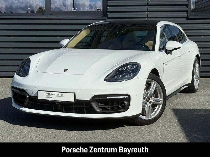 Weiss Gebraucht 2022 Porsche Panamera S E-Hybrid Sport Turismo Limousine | 96.500 € (Teuer) - Bild 1/4