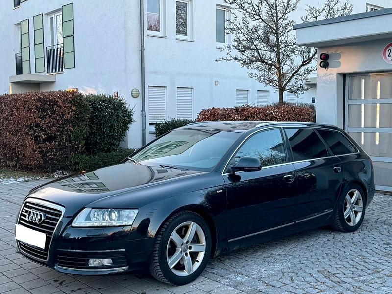 Schwarz Gebraucht 2011 Audi A6 S-line plus Kombi | 6.900 € (Superpreis) - Bild 1/4