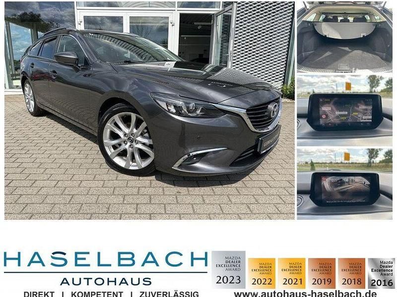 Machine grey Gebraucht 2017 Mazda 6 Kizoku Kombi | 17.790 € (Etwas zu teuer) - Bild 1/4