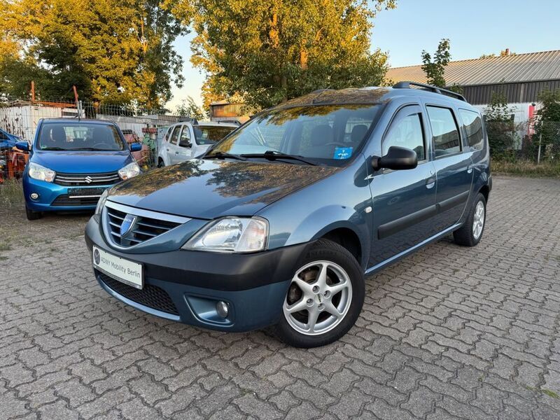 Blau Gebraucht 2008 Dacia Logan MCV Lauréate Kombi | 2.990 € (Fairer Preis) - Bild 1/4