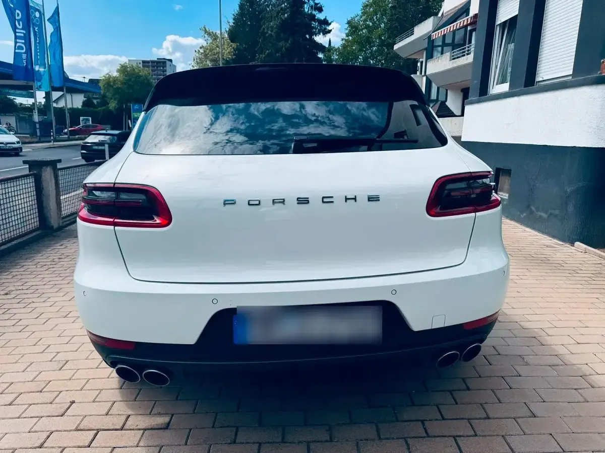 Gebraucht Porsche Macan S Diesel 258 PS (189 kW) 2015 Weiß SUV