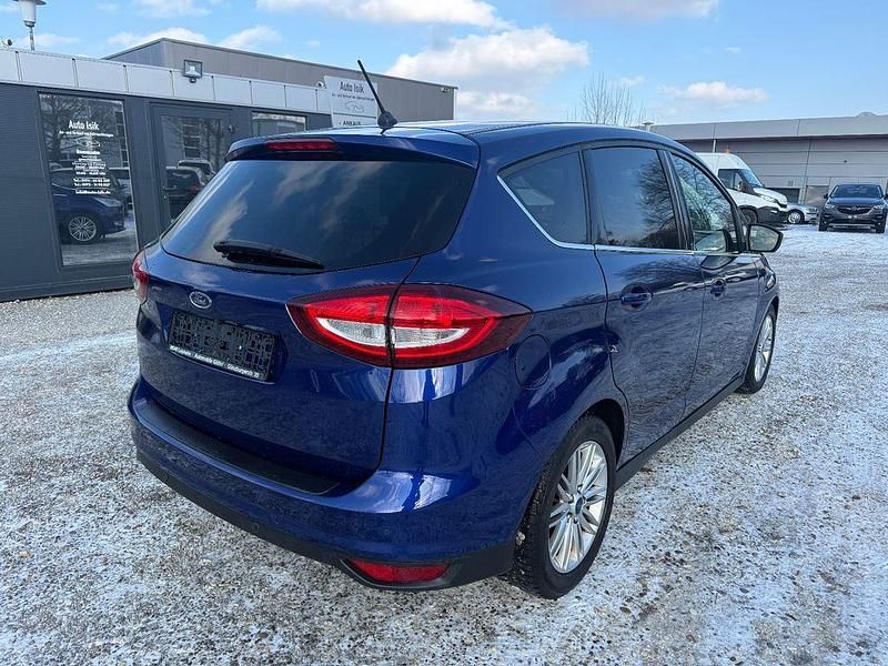 Gebraucht Ford C-MAX Titanium 125 PS (91 kW) 2017 Blau Van / Kleinbus