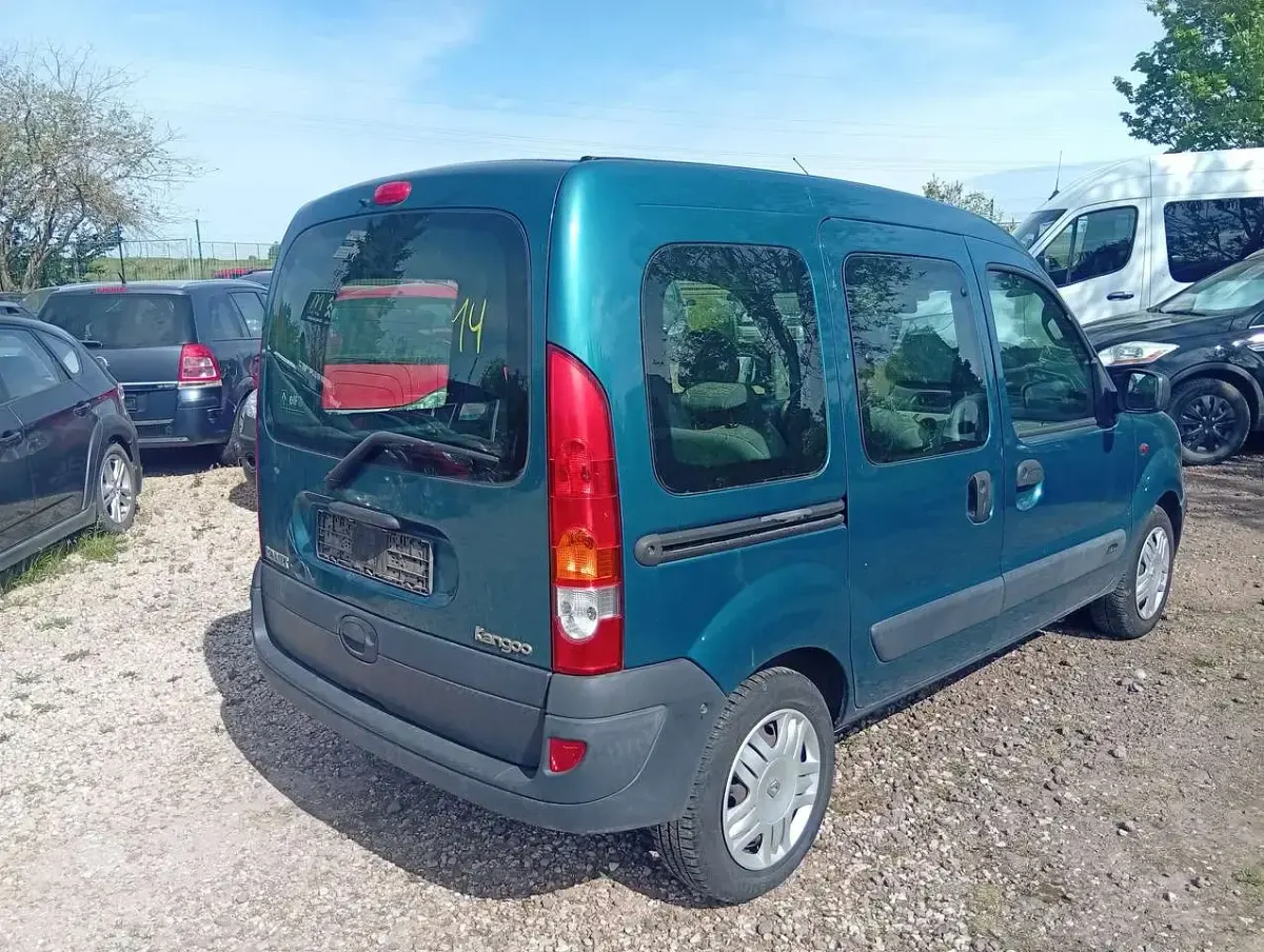 Gebraucht Renault Kangoo Privilege 95 PS (69 kW) 2005 Grün Van / Kleinbus