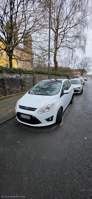 Gebraucht Ford C-MAX Titanium 163 PS (119 kW) 2012 Weiß Van / Kleinbus