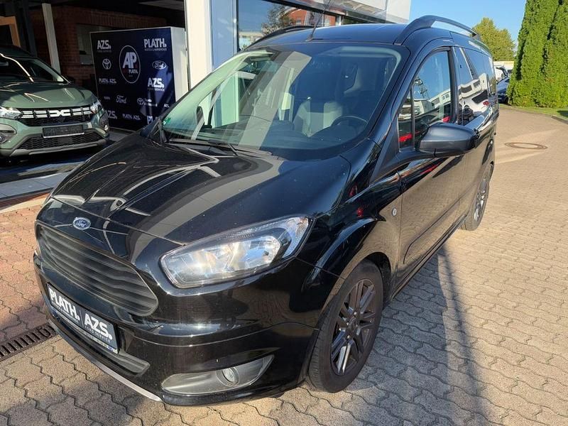 Schwarz Gebraucht 2017 Ford Tourneo Courier Sport Van / Kleinbus | 14.390 € (Fairer Preis) - Bild 1/3