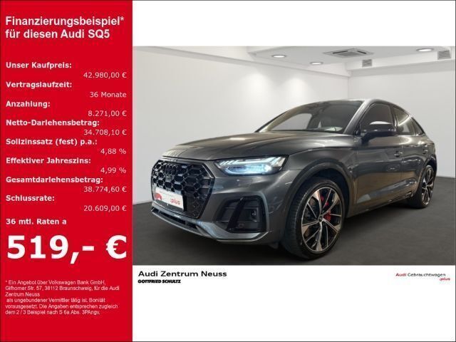 Grau Gebraucht 2022 Audi SQ5 Sport SUV | 51.980 € (Fairer Preis) - Bild 1/3