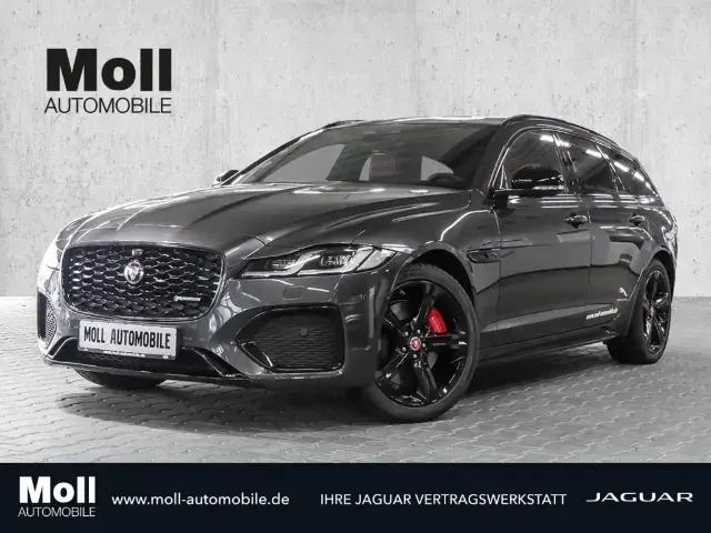 Grau Gebraucht 2022 Jaguar XF R-Dynamic Limousine | 37.890 € (Superpreis) - Bild 1/4