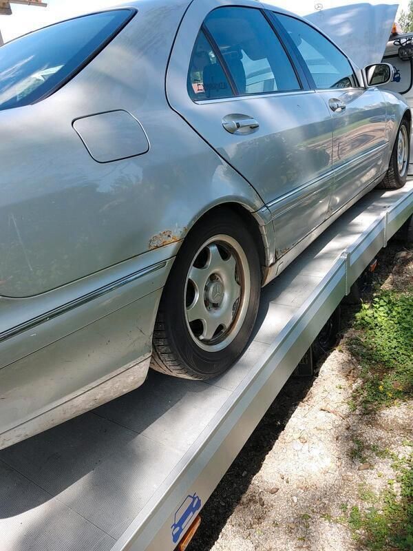 Silber Gebraucht 2001 Mercedes S320 Limousine | 1.000 € (Superpreis) - Bild 1/4