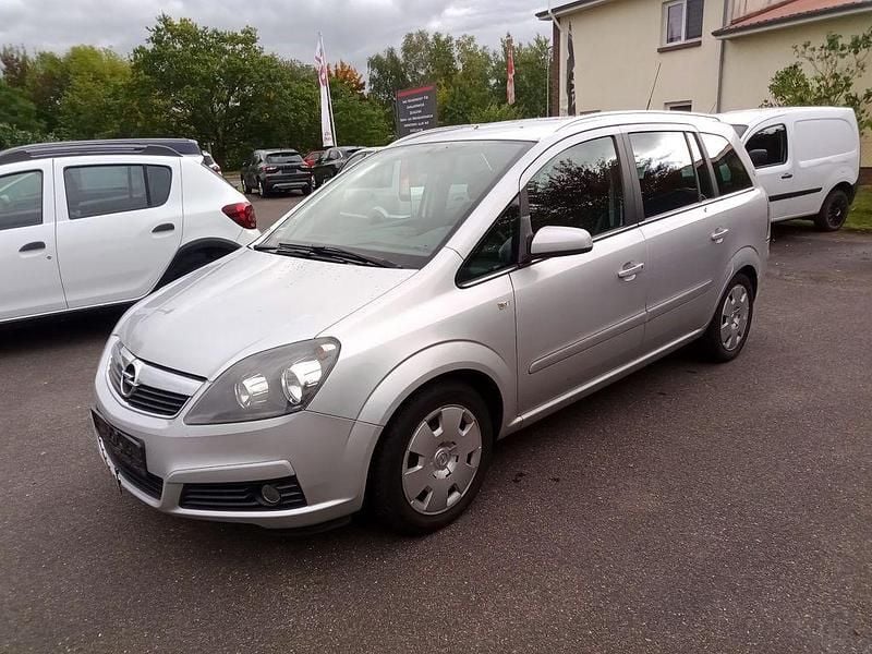 Silber Gebraucht 2007 Opel Zafira Van / Kleinbus | 1.460 € (Superpreis) - Bild 1/4
