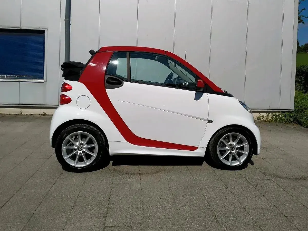 Gebraucht Smart ForTwo Cabrio 71 PS (52 kW) 2015 Weiß Cabrio