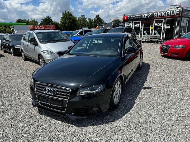 Schwarz Gebraucht 2008 Audi A4 Ambiente Limousine | 3.790 € (Guter Preis) - Bild 1/4