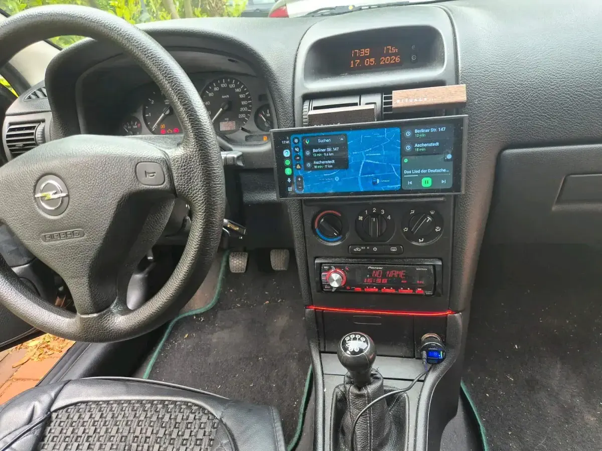 Usado Opel Astra 84 HP (61 kW) 2001 Verde Sedan