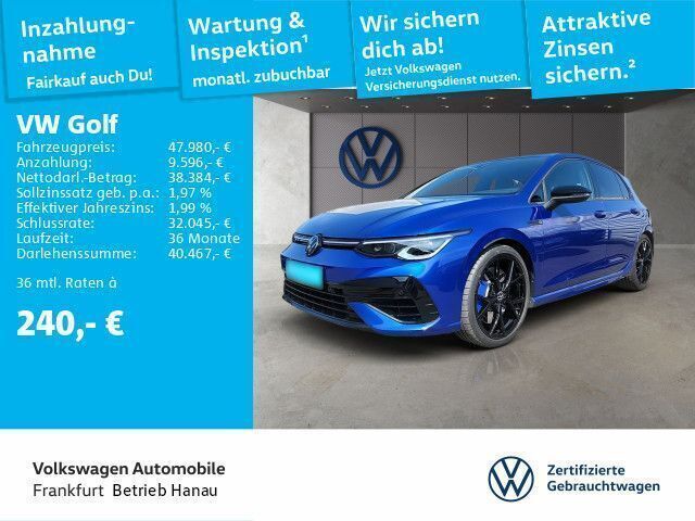 Lapiz blue metallic Gebraucht 2024 VW Golf VIII R Limousine | 49.980 € (Teuer) - Bild 1/4
