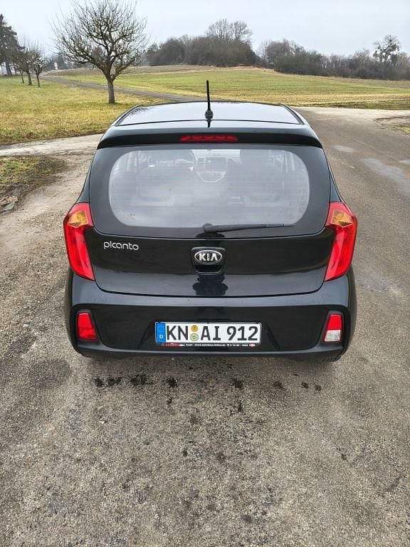 Gebraucht Kia Picanto Start 67 PS (49 kW) 2015 Schwarz Kleinwagen