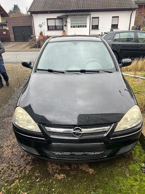 Schwarz Gebraucht 2005 Opel Corsa Kleinwagen | 500 € (Superpreis) - Bild 1/3