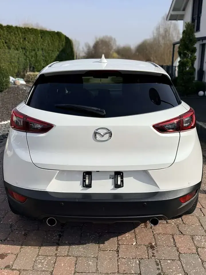 Gebraucht Mazda CX-3 Sports-Line 120 PS (88 kW) 2018 Weiß SUV