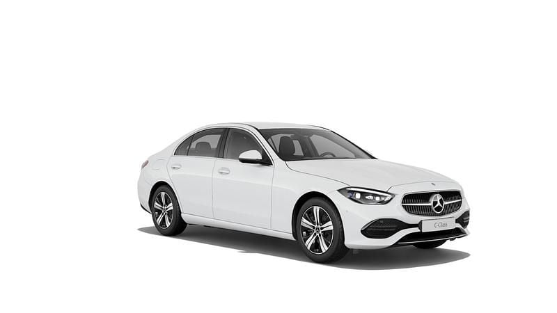 Polarweiß Neu 2025 Mercedes C220 Limousine | 63.391 € (Fairer Preis) - Bild 1/3
