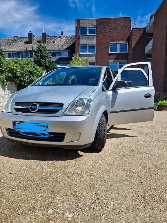 Gebraucht Opel Meriva 69 PS (50 kW) 2004 Silber Van / Kleinbus