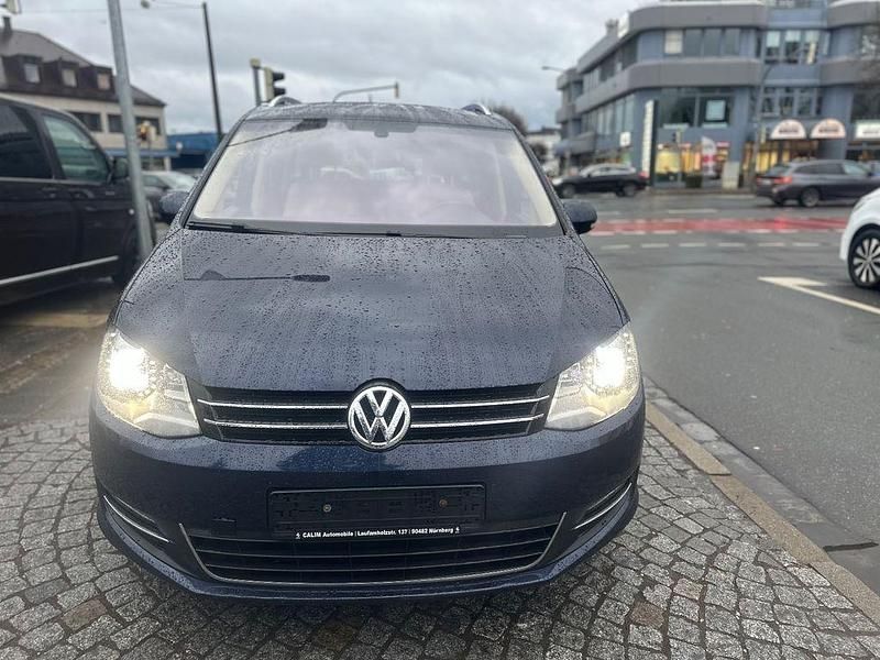 Gebraucht VW Sharan Highline 170 PS (125 kW) 2012 Blau Van / Kleinbus