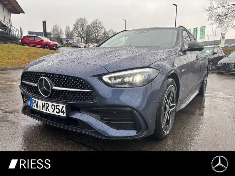 Blau Gebraucht 2025 Mercedes C200 Night Kombi | 49.400 € (Teuer) - Bild 1/4