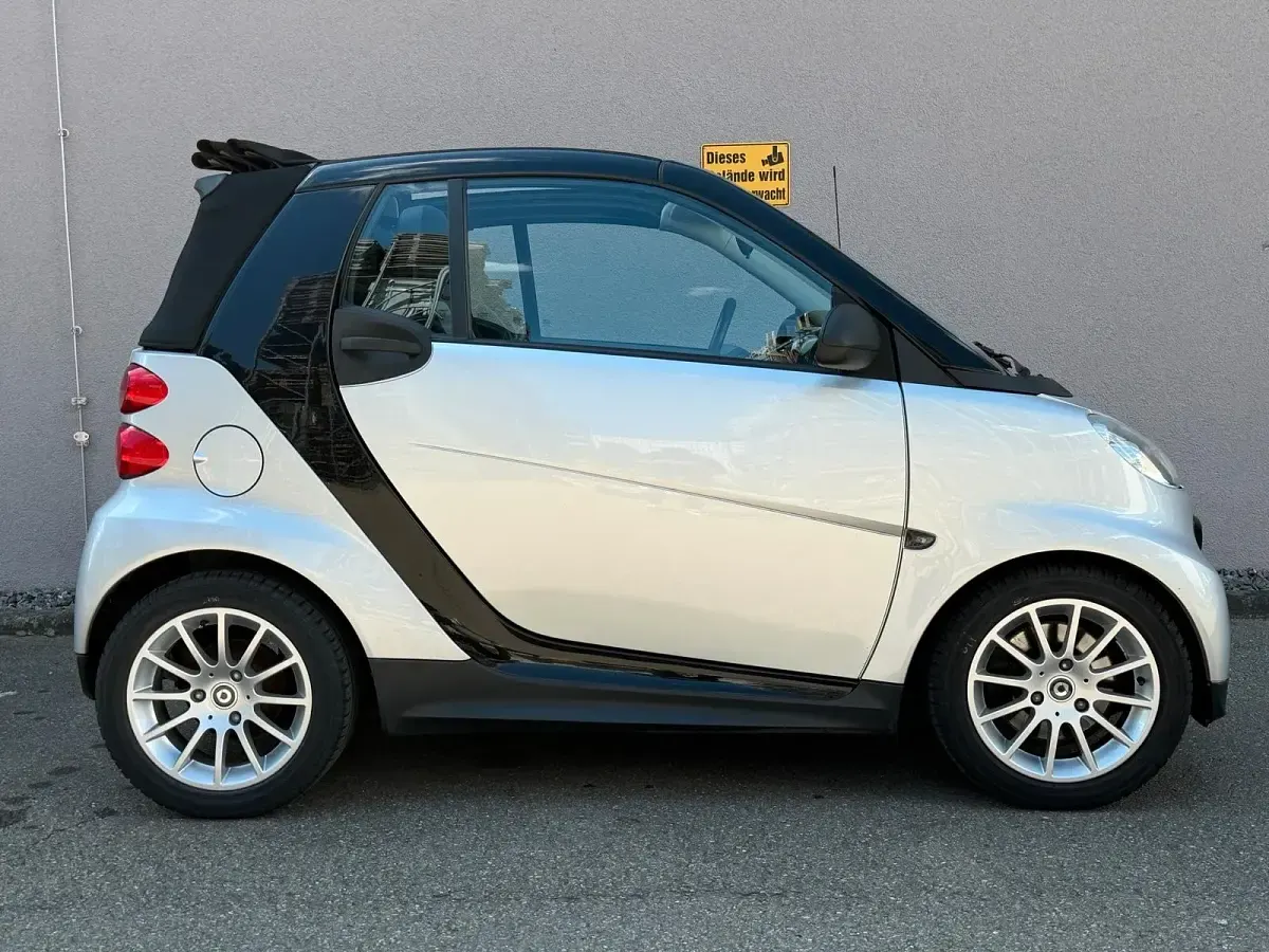 Usata Smart ForTwo Cabrio 71 CV (52 kW) 2012 Argento Cabrio