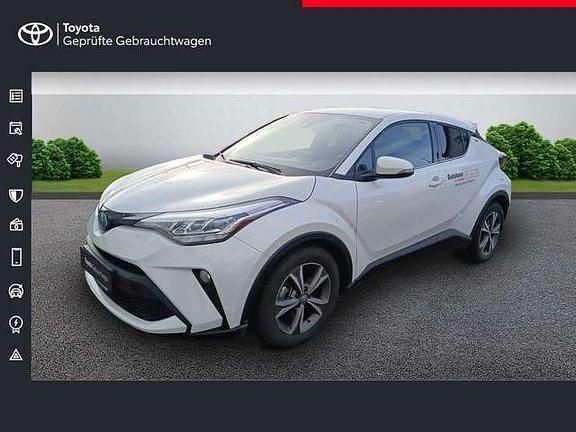Platinum white pearl mc. Gebraucht 2022 Toyota C-HR Team SUV | 24.990 € - Bild 1/4