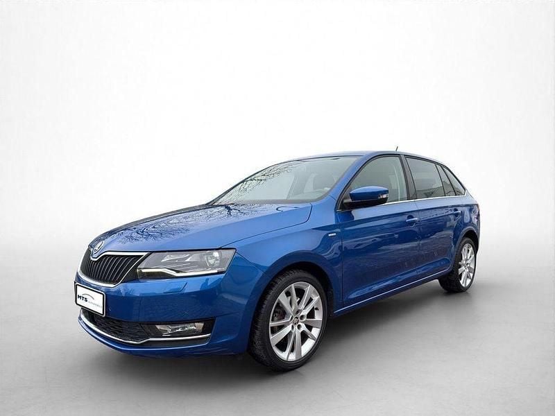 Blau Gebraucht 2018 Skoda Rapid Kleinwagen | 11.250 € (Guter Preis) - Bild 1/4