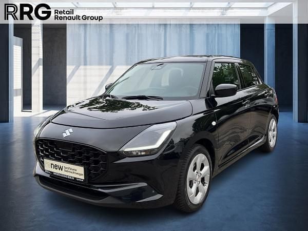 Blackpearlschwarz (schwarz) Gebraucht 2025 Suzuki Swift Comfort Limousine | 16.989 € - Bild 1/3