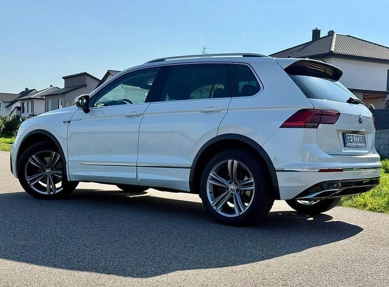 Weiß Gebraucht 2018 VW Tiguan R-line SUV | 29.500 € (Fairer Preis) - Bild 1/4