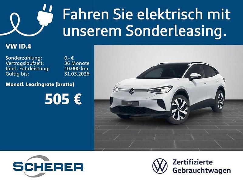 Gebraucht VW ID.4 Pro 210 kW (286 PS) 2025 Gletscherweiß metallic (metallic) SUV