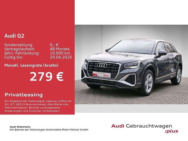 Gebraucht Audi Q2 S-Line 116 PS (85 kW) 2025 Daytonagrau perleffekt SUV