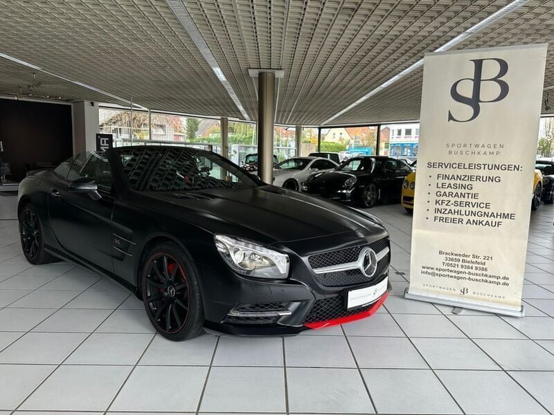 Designo/manufaktur nachtschwar Gebraucht 2016 Mercedes SL500 Mille Miglia Cabrio | 99.900 € - Bild 1/4