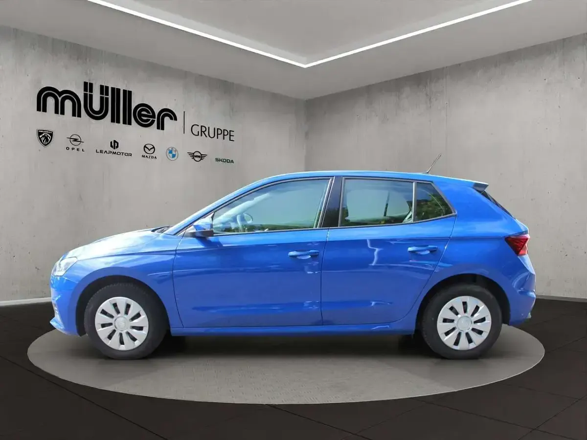 Gebraucht Skoda Fabia Easy 65 PS (47 kW) 2023 Blau Kleinwagen